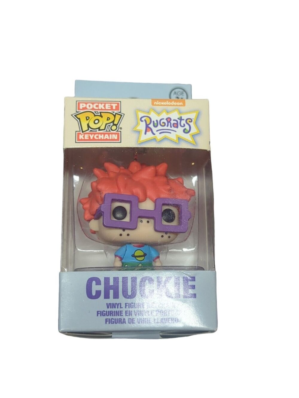 Rugrats Chuckie Funko- Pocket Pop! Keychains - Exclusive Nickelodeon READ
